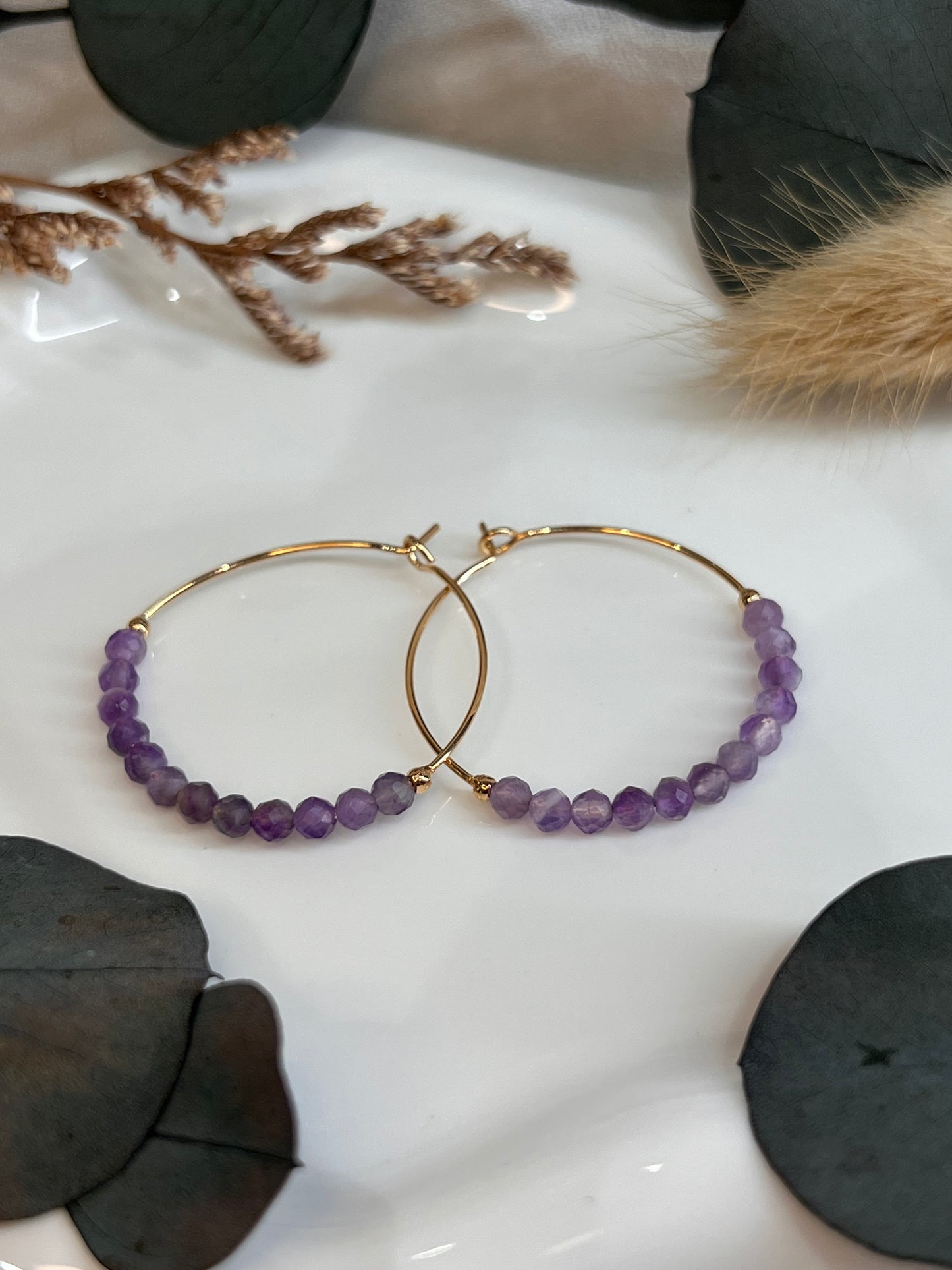 BOUCLES D'OREILLES GARANCE