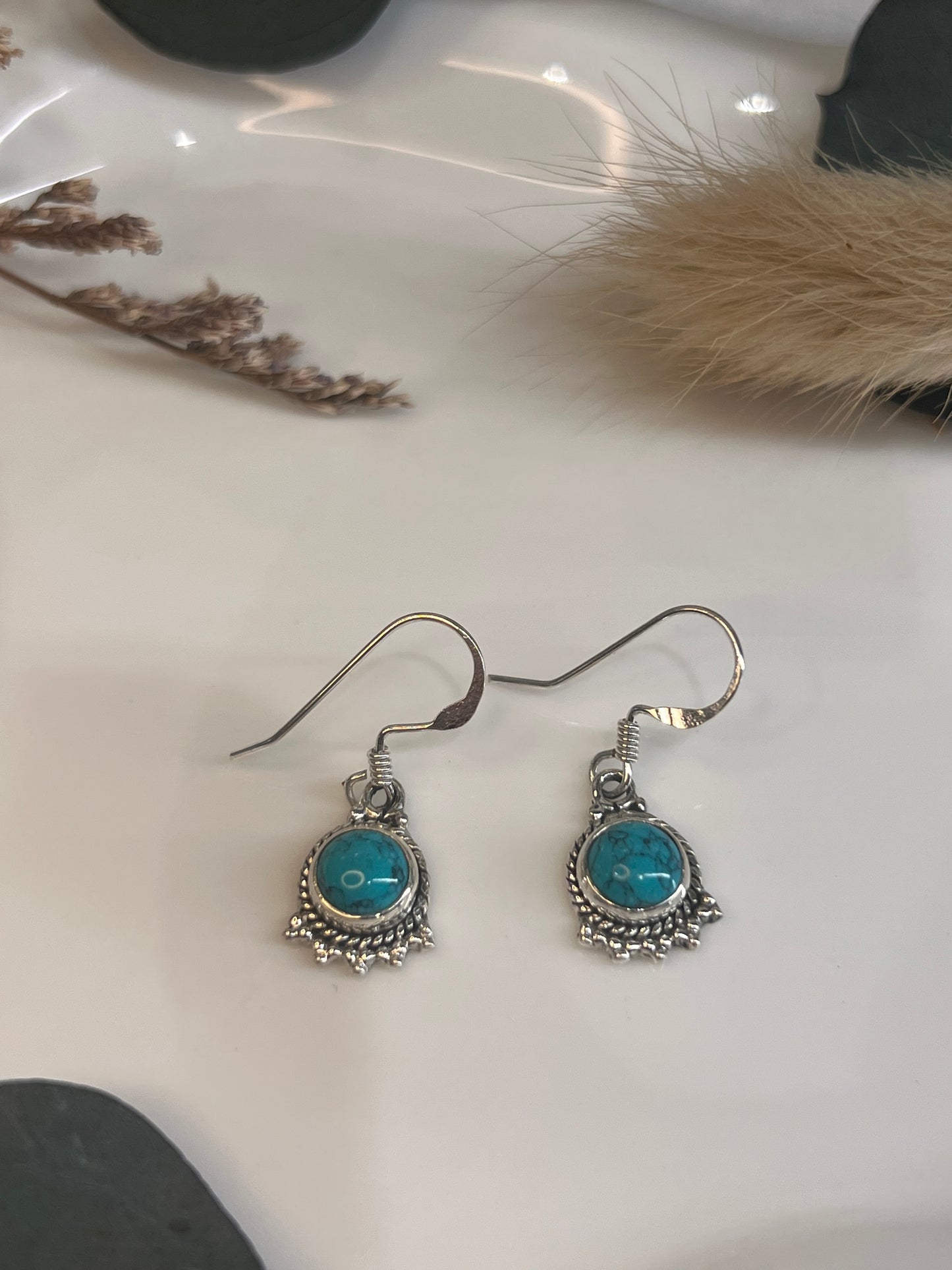 BOUCLES D’OREILLES TURQUOISE
