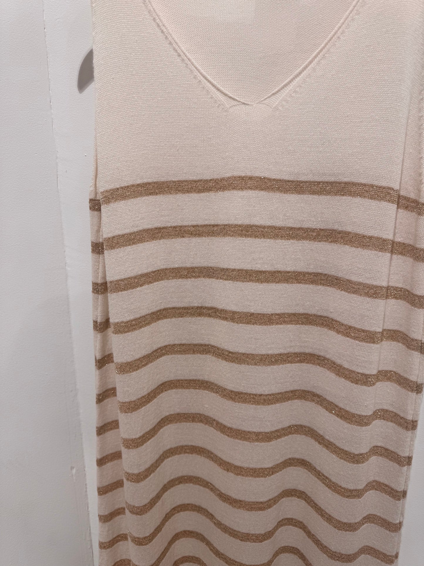 ROBE MARINIÈRE EN LUREX