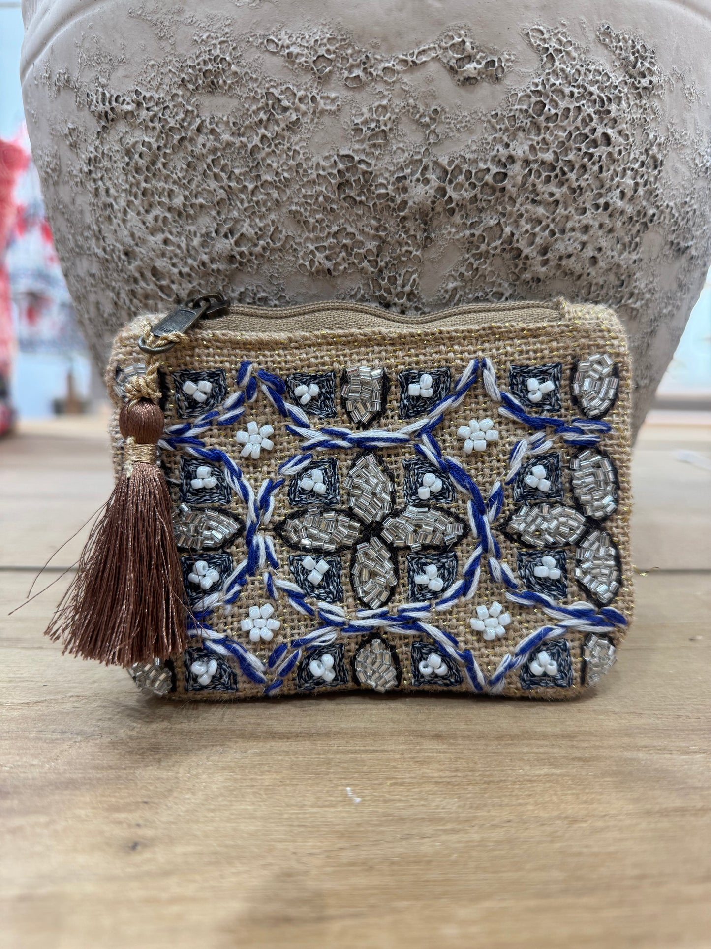 PETITE POCHETTE PERLES