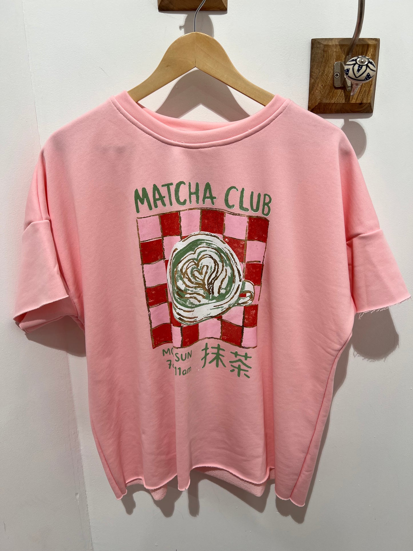 T-SHIRT MATCHA CLUB