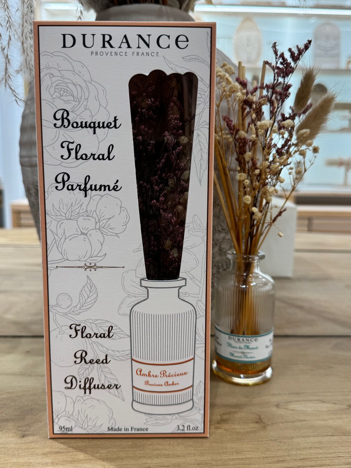 BOUQUET FLORAL PARFUMÉ AMBRE PRÉCIEUX
