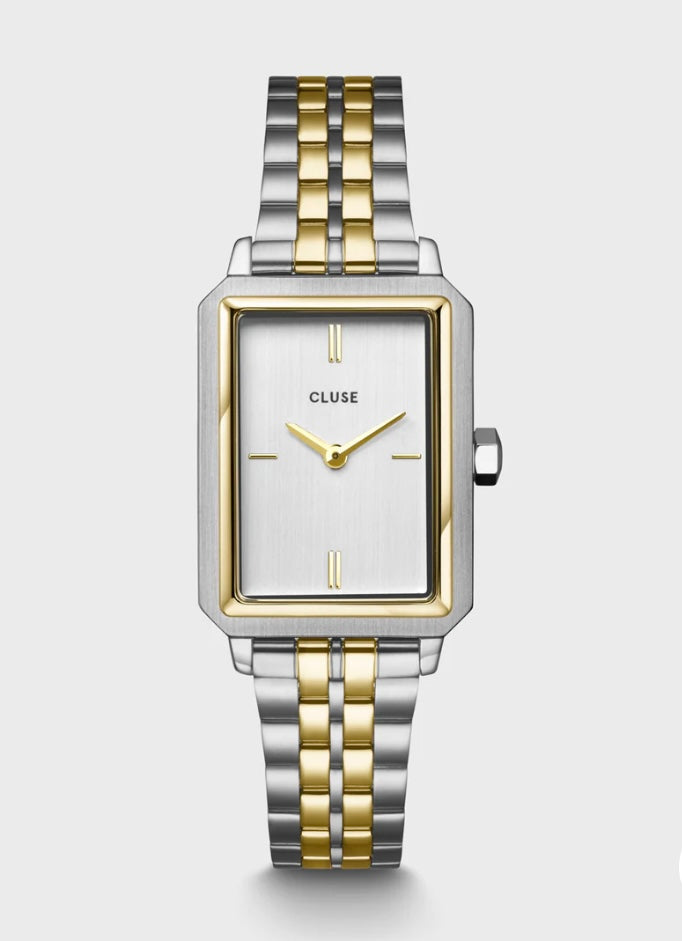 Fluette watch steel bicolour