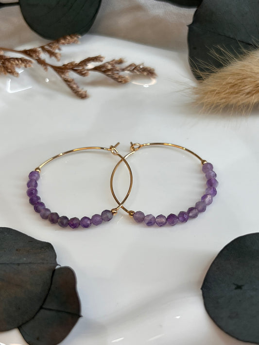 BOUCLES D'OREILLES GARANCE