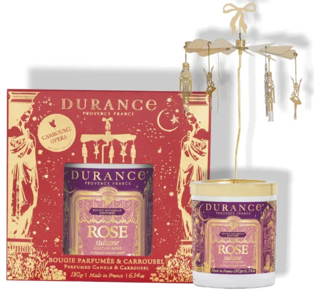 CARROUSEL BOUGIE ROSE SULTANE