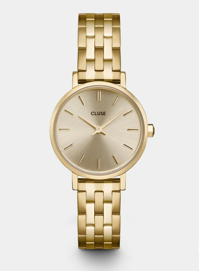 Boho Chic Petite Steel Watch, Gold, Gold colour