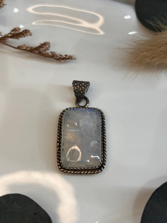 PENDENTIF PIERRE DE LUNE
