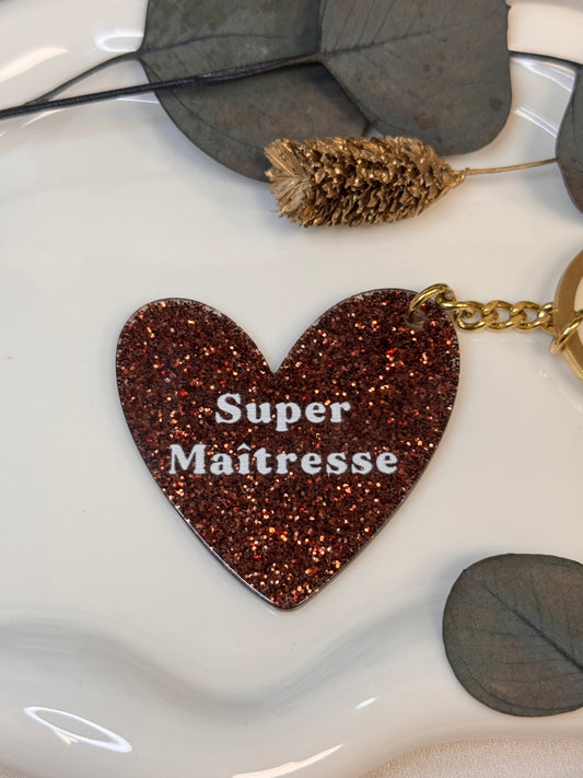 PORTE CLÉS SUPER MAÎTRESSE