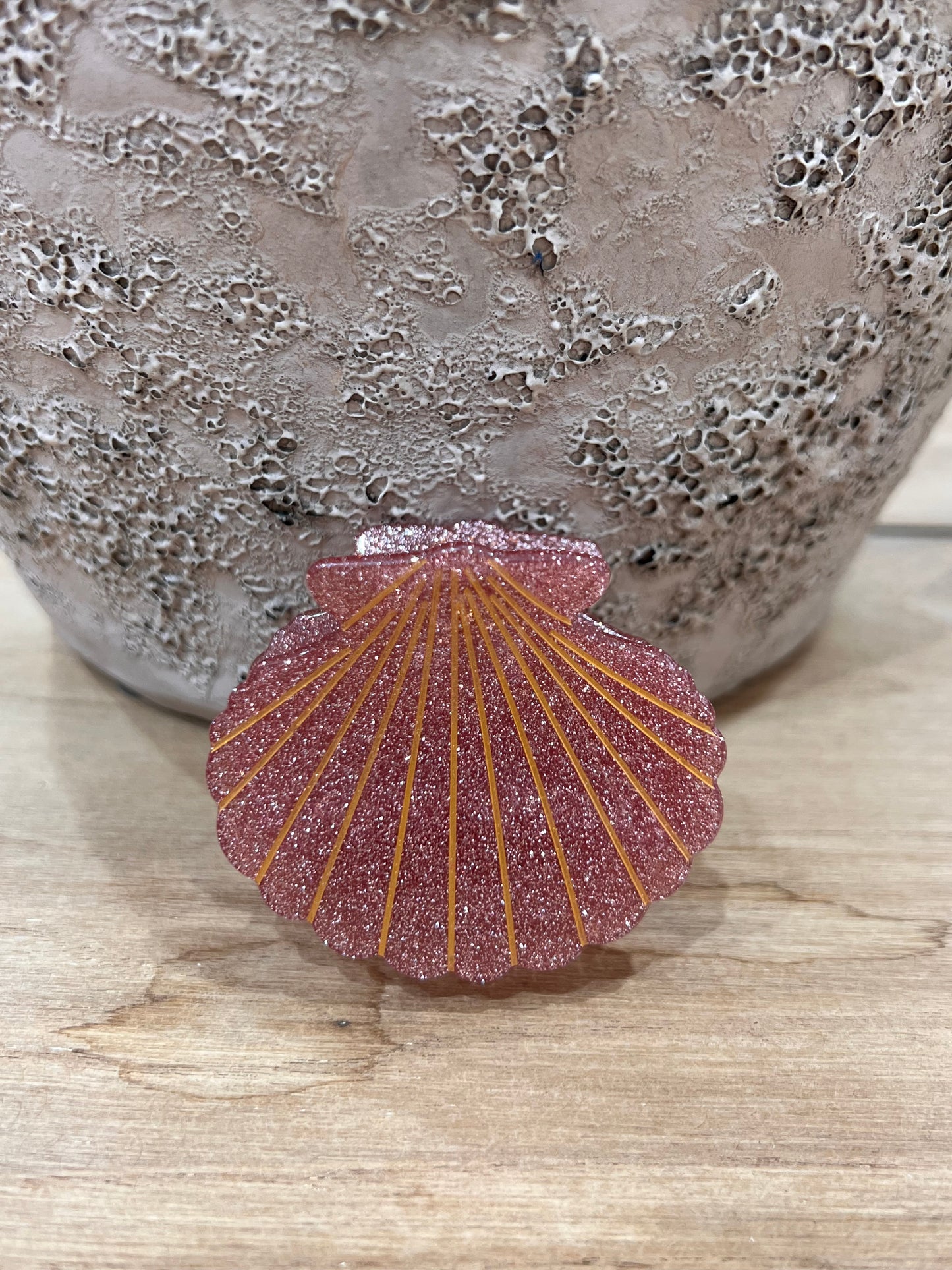 PINCE COQUILLAGE ROSE