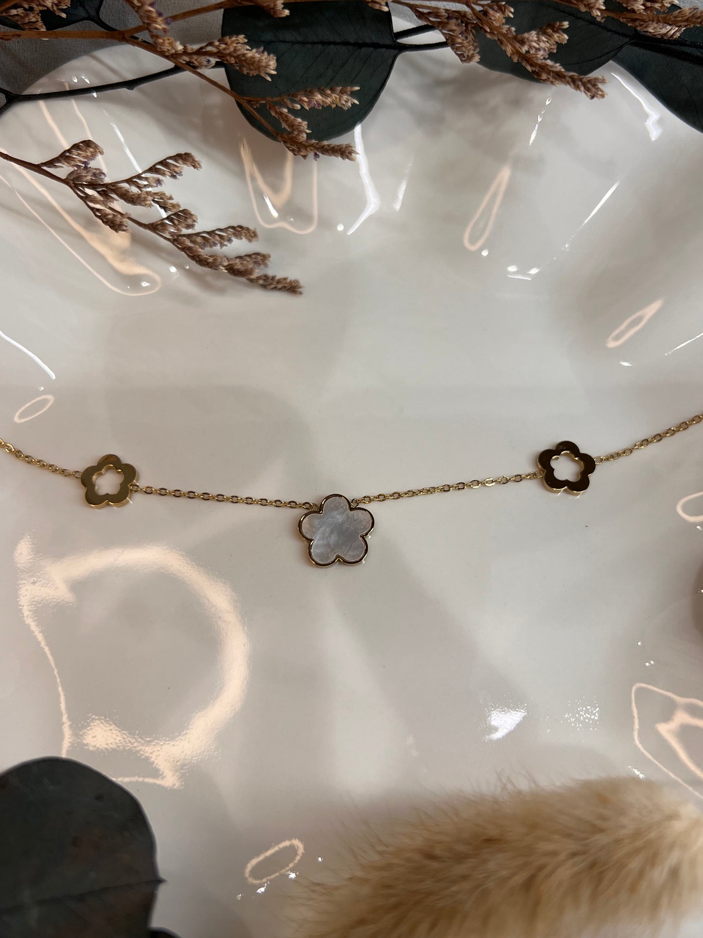 COLLIER FLEURS