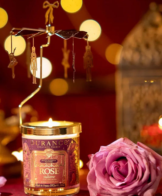 CARROUSEL BOUGIE ROSE SULTANE