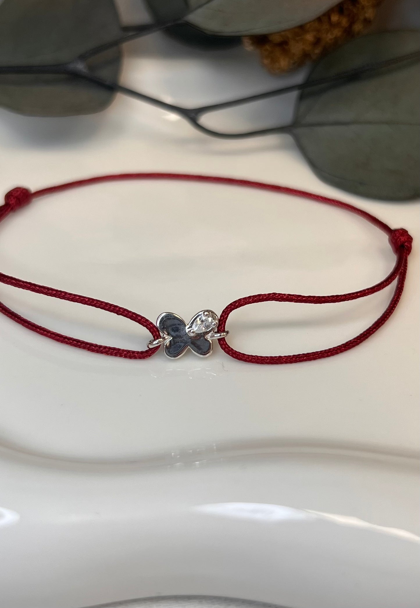 BRACELET CORDON PAPILLON