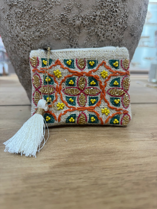 PETITE POCHETTE PERLES