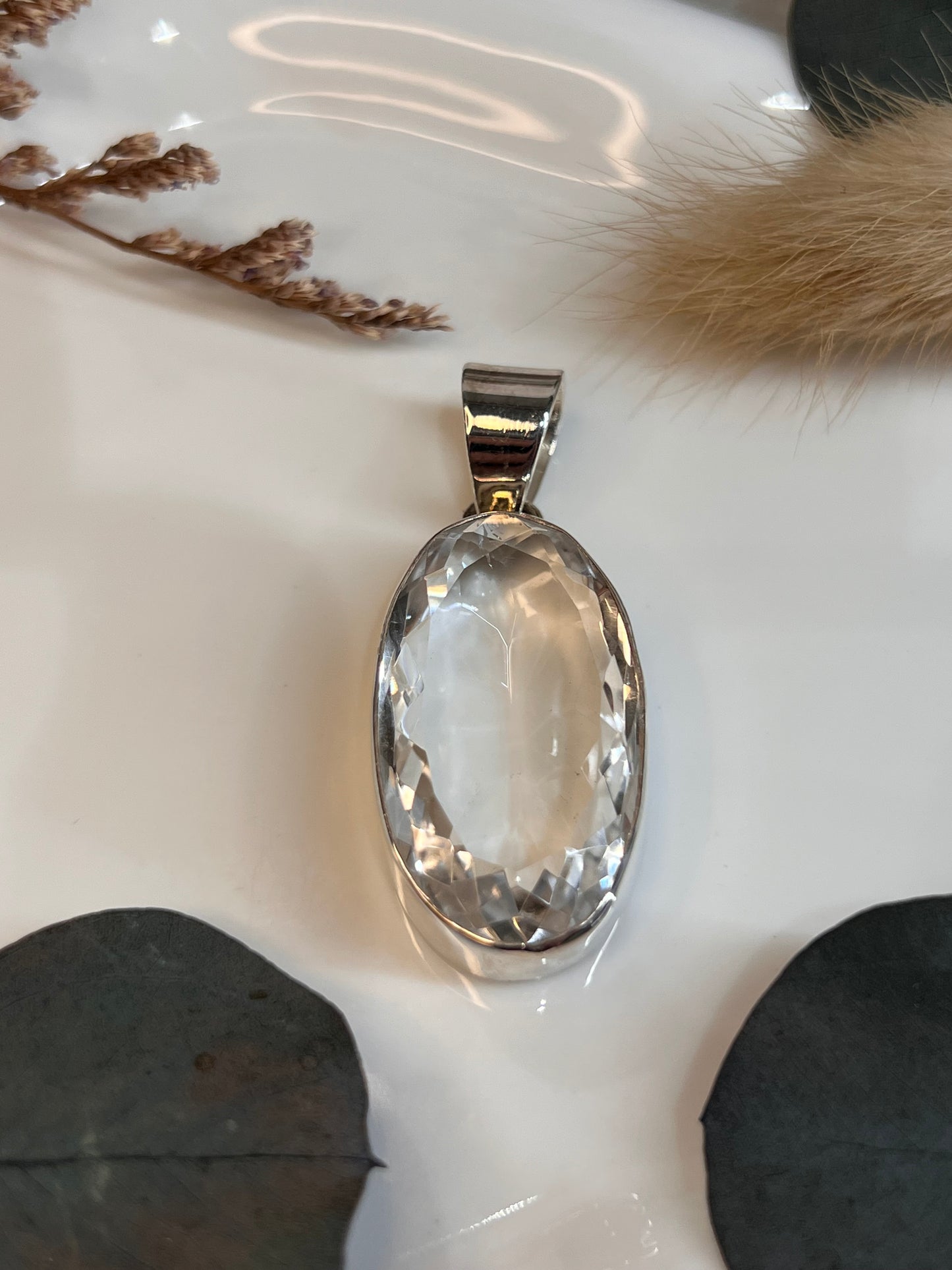 PENDENTIF CRISTAL DE ROCHE