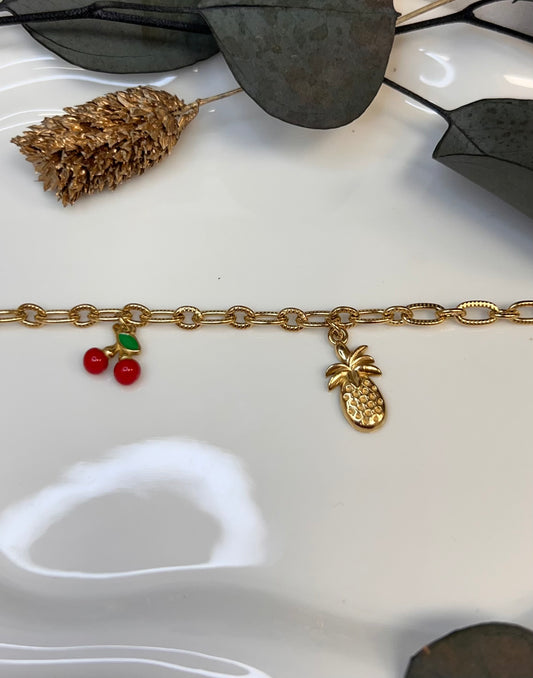 CHAÎNE DE CHEVILLE ANANAS