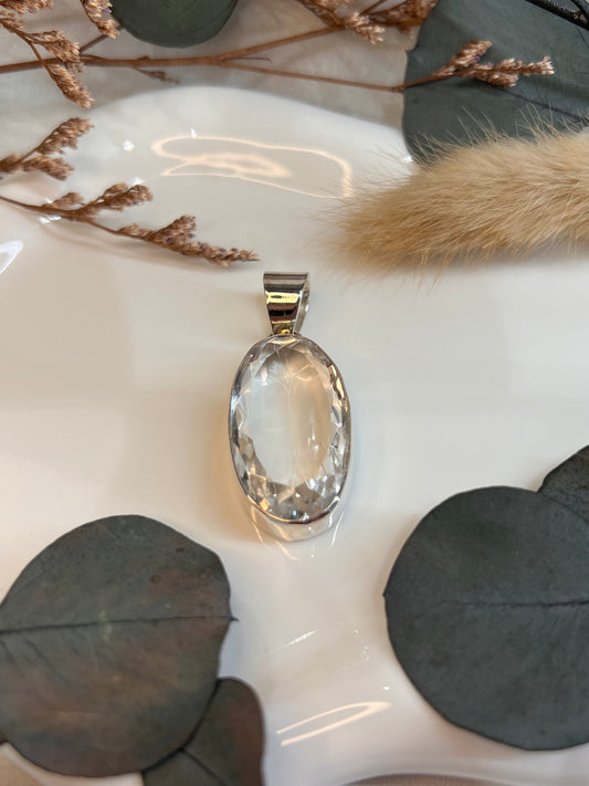 PENDENTIF CRISTAL DE ROCHE