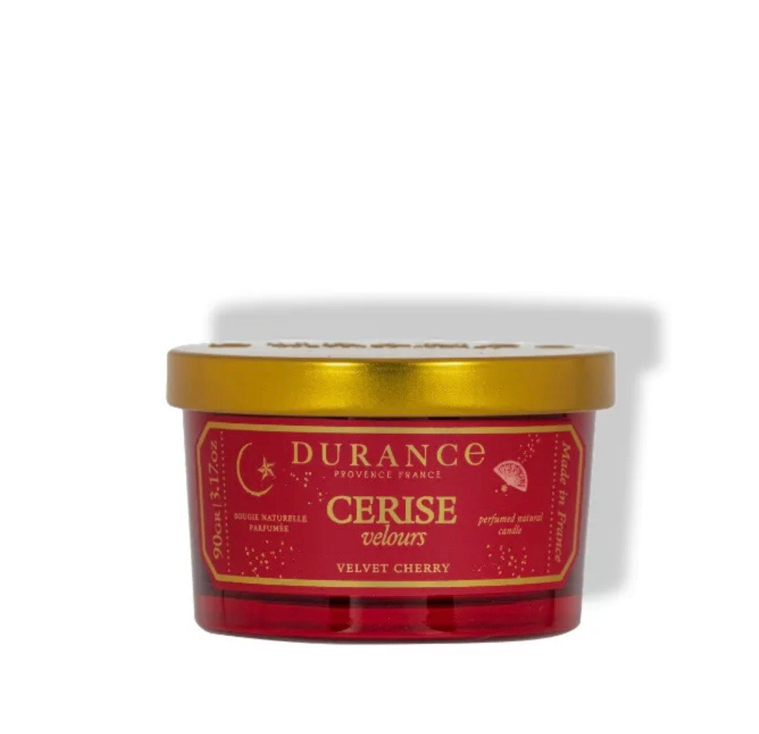 PETITE BOUGIE CERISE VELOURS