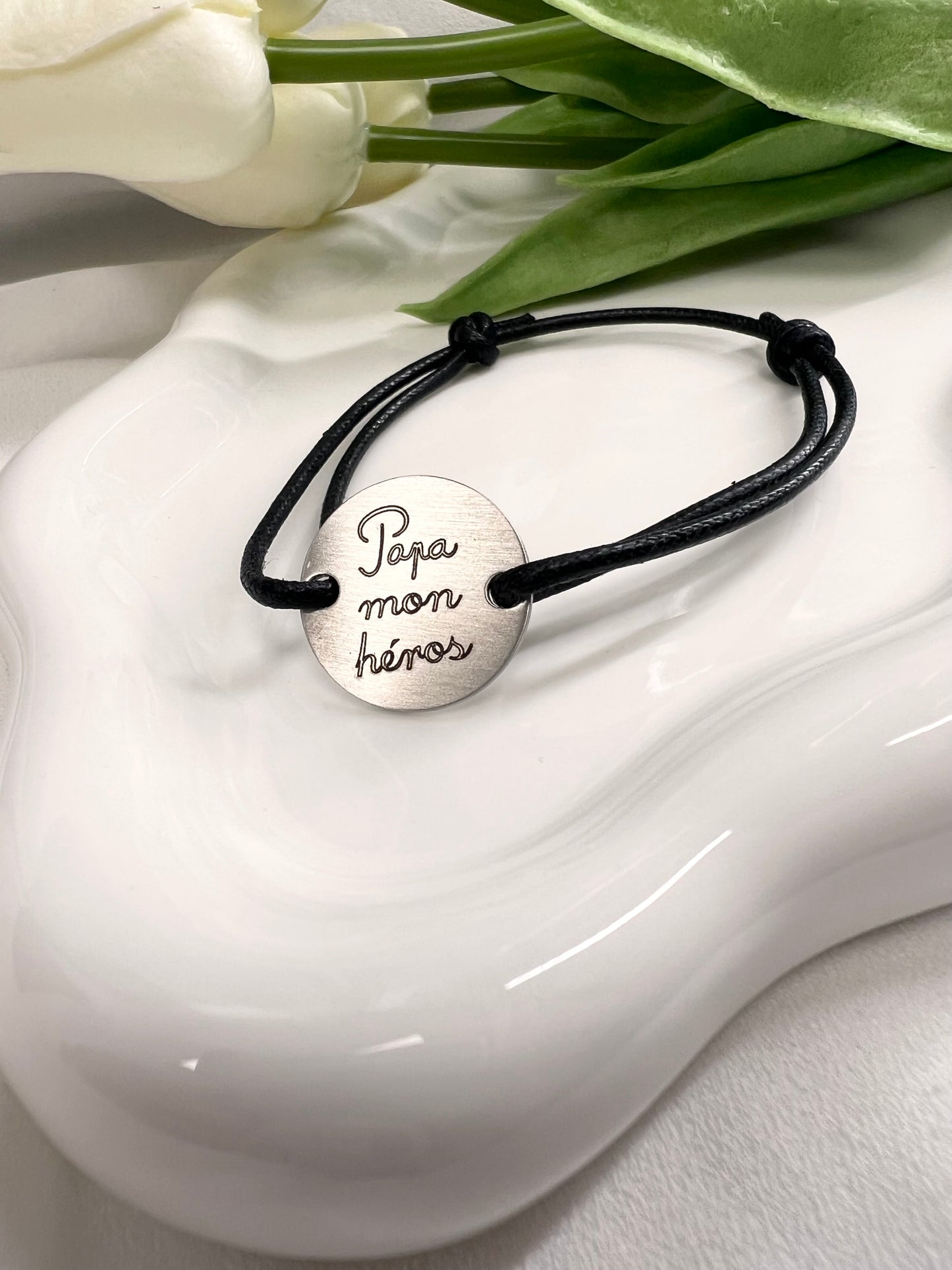 BRACELET PAPA MON HÉROS