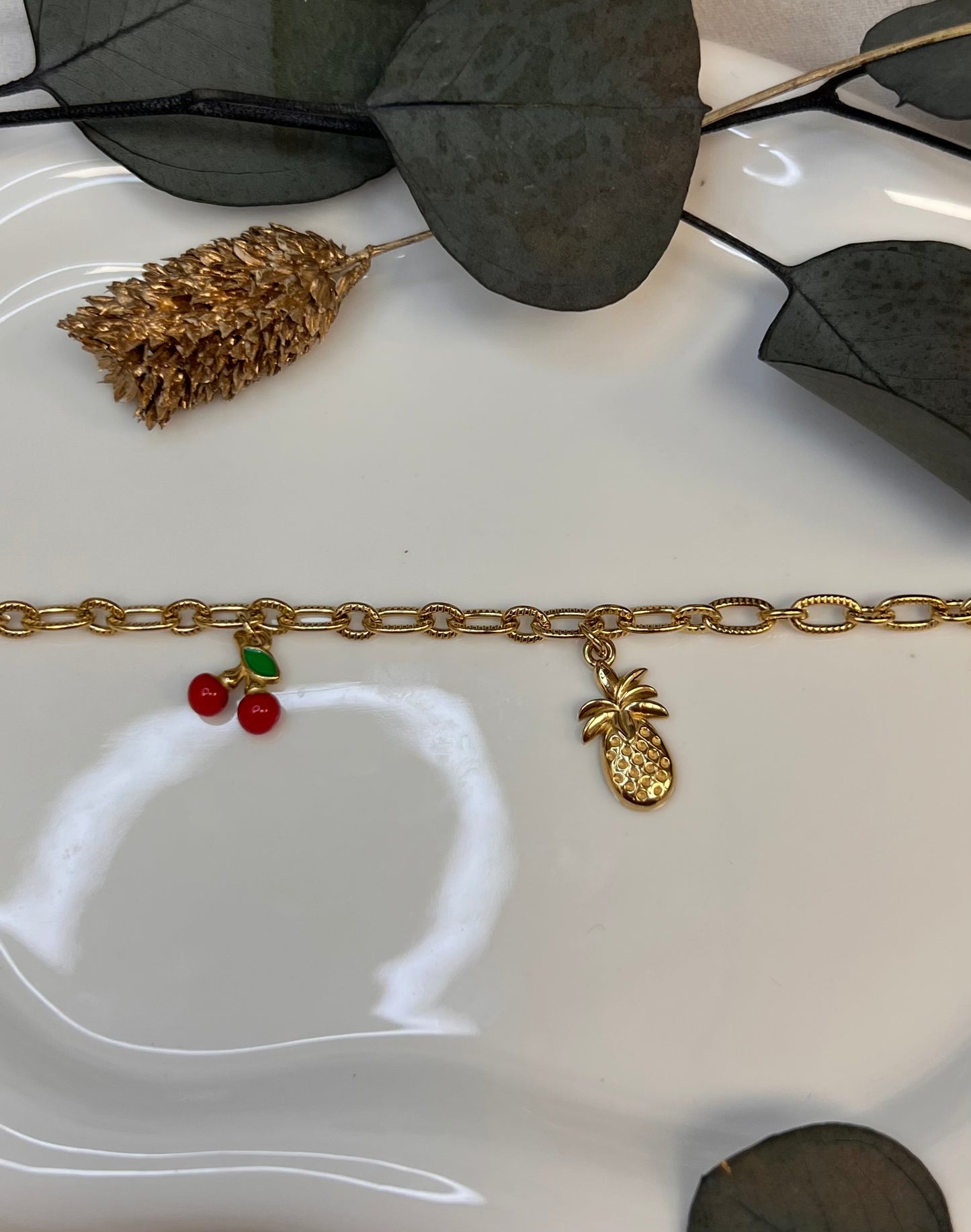 CHAÎNE DE CHEVILLE ANANAS
