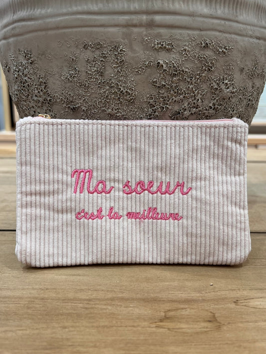 POCHETTE MA SŒUR C’EST LA MEILLEURE