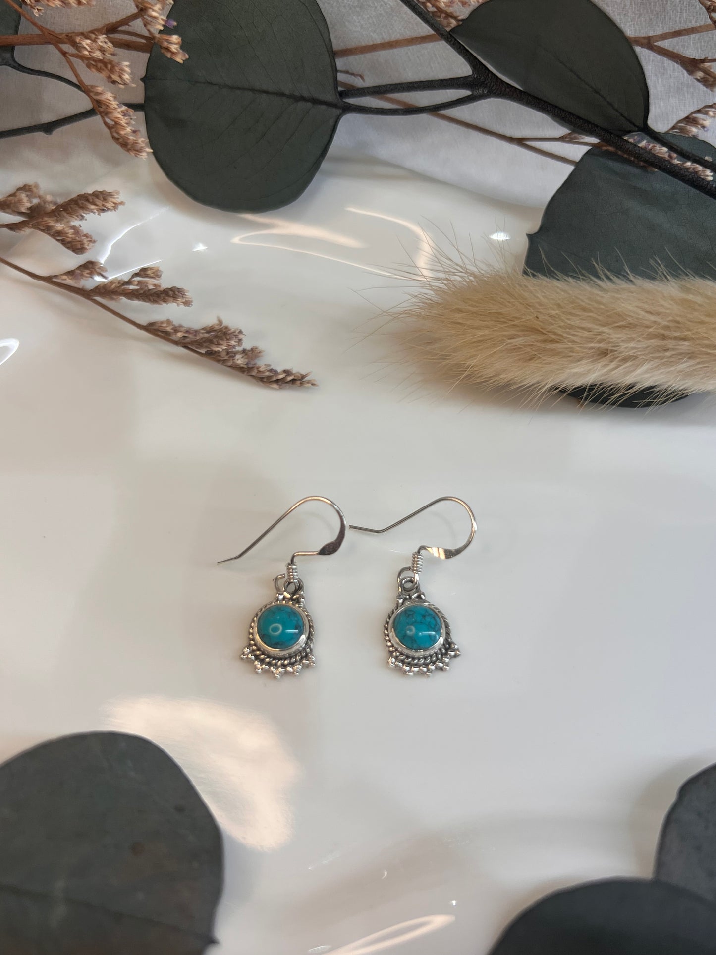 BOUCLES D’OREILLES TURQUOISE