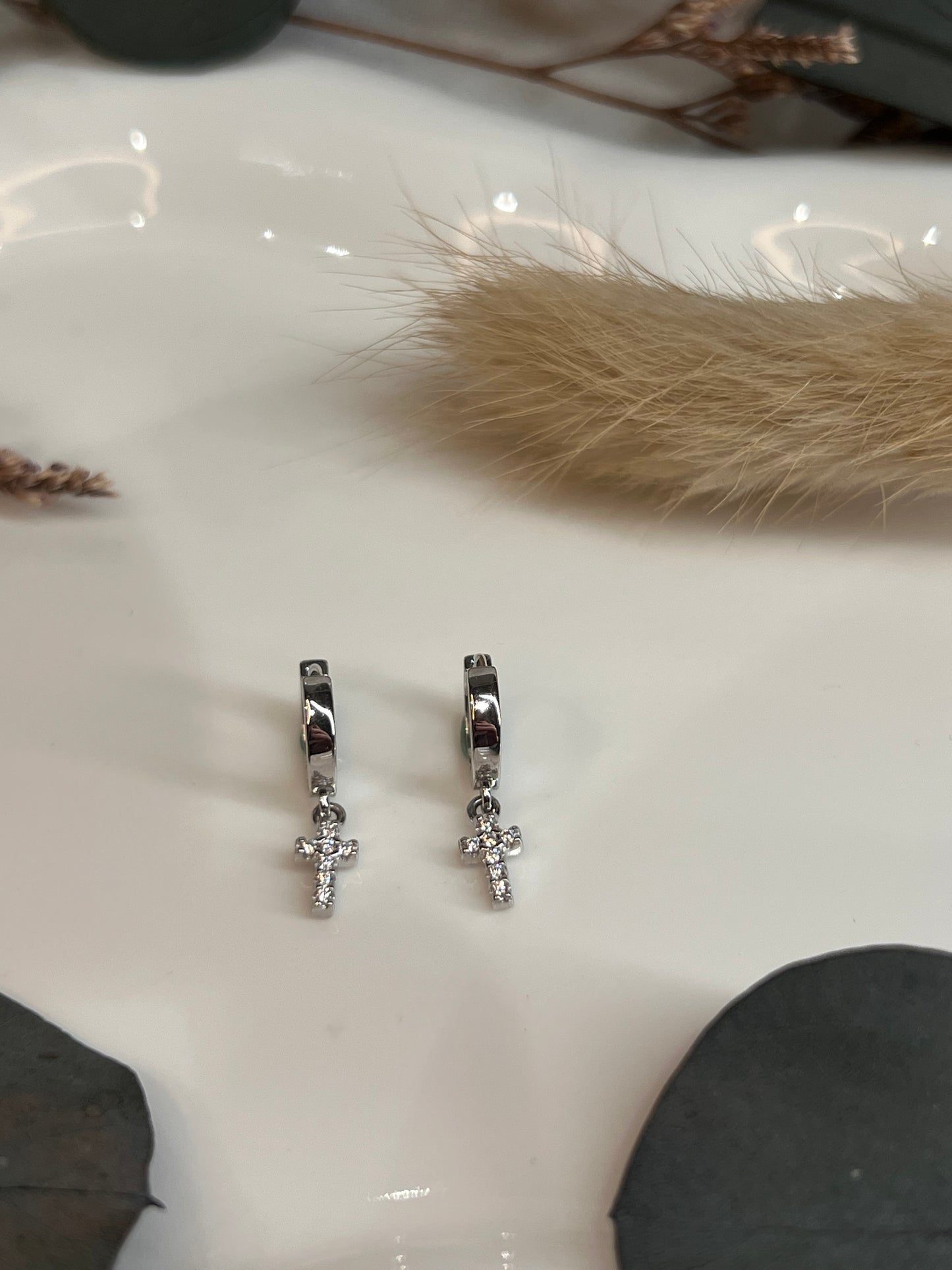 BOUCLES D’OREILLES CROIX