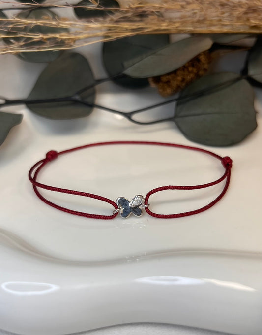 BRACELET CORDON PAPILLON