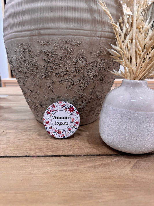 MIROIR DE POCHE AMOUR TOUJOURS