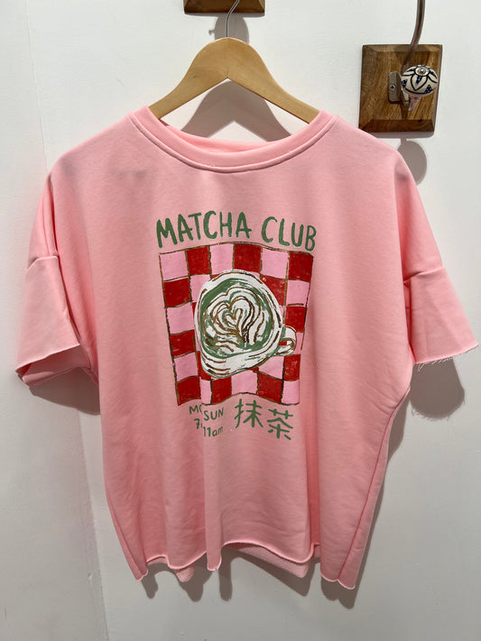 T-SHIRT MATCHA CLUB