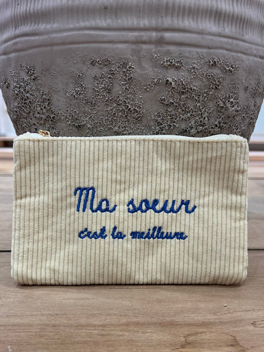 POCHETTE MA SŒUR C’EST LA MEILLEURE