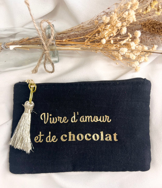 POCHETTE VIVRE D'AMOUR ET DE CHOCOLAT