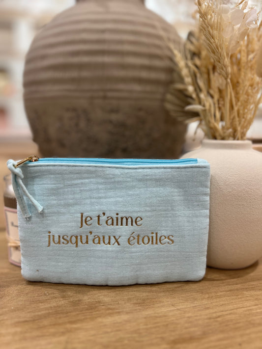 POCHETTE JE T'AIME JUSQU'AUX ÉTOILES