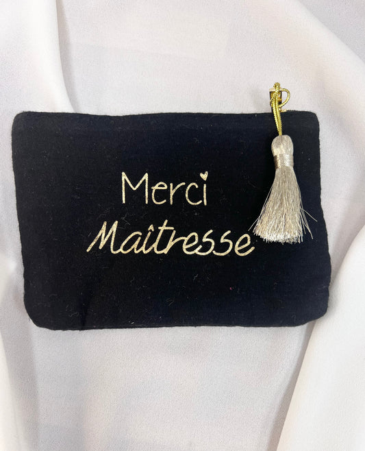 POCHETTE MERCI MAITRESSE