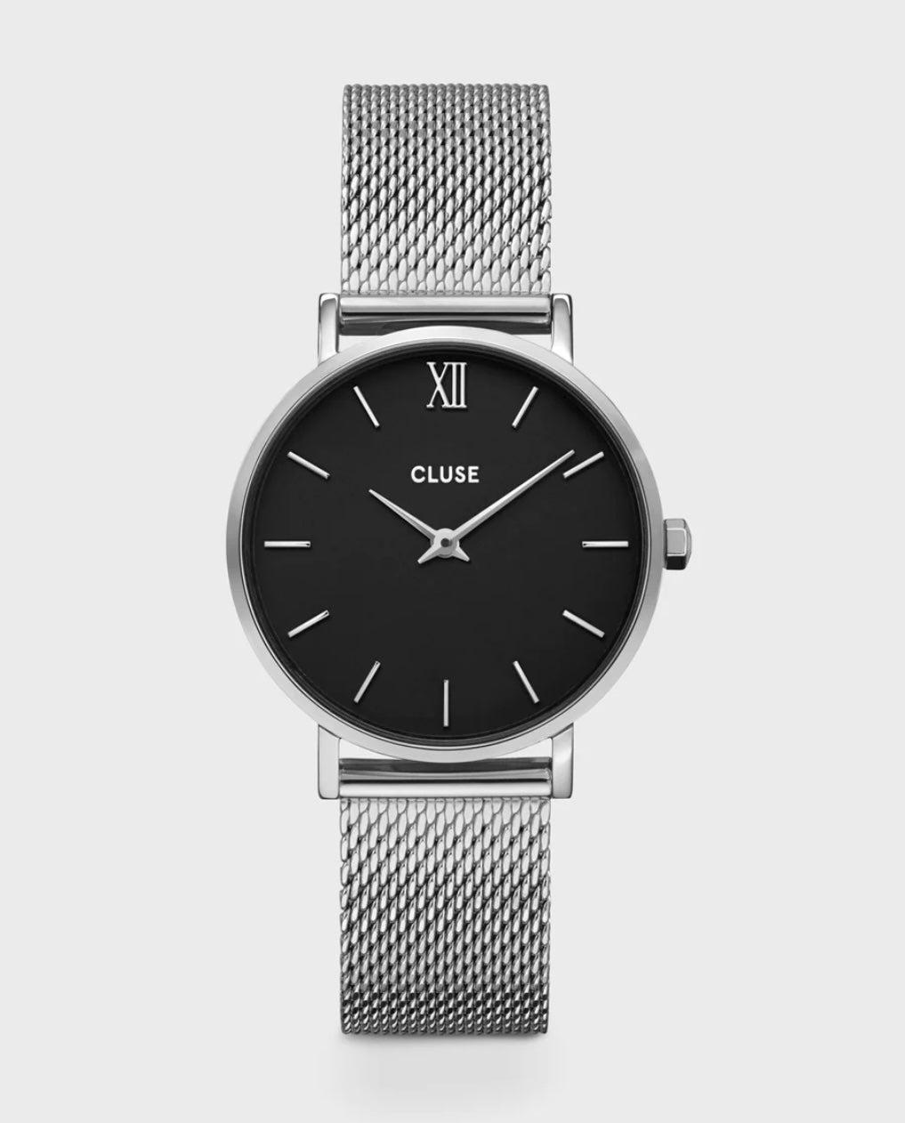 Minuit mesh black, Silver colour