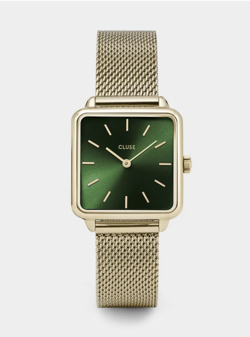 La tétragone mesh green, gold colour