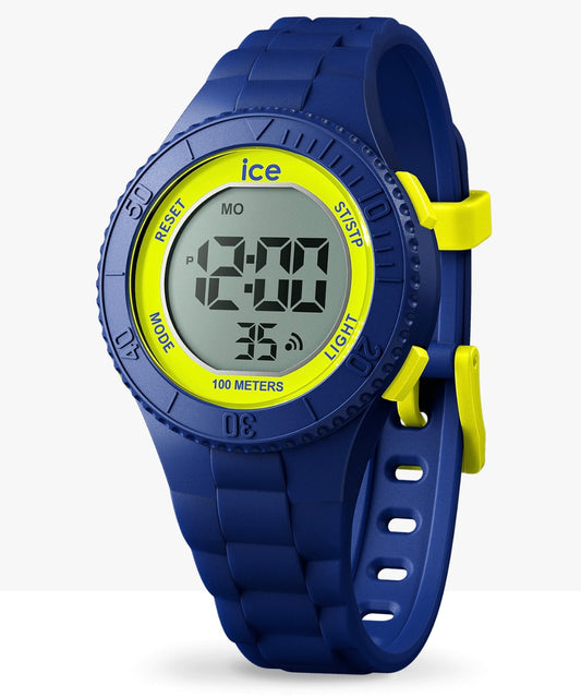 ICE digit Navy yellow